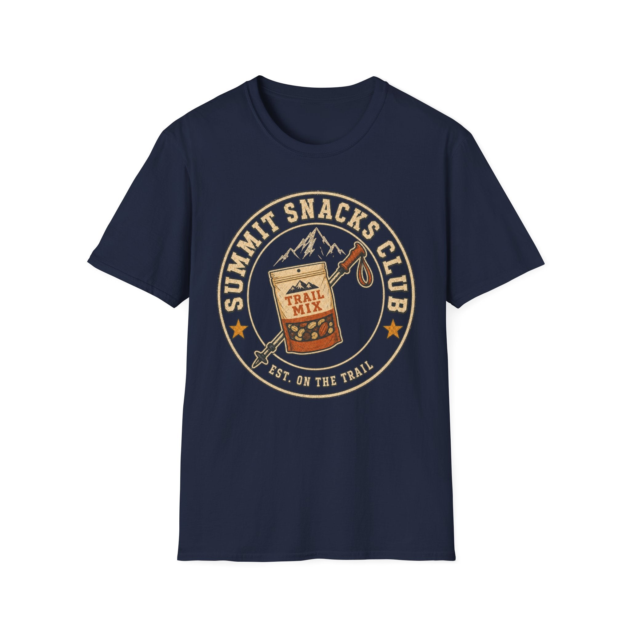 Summit Snacks Club - Hiking Graphic T-Shirt