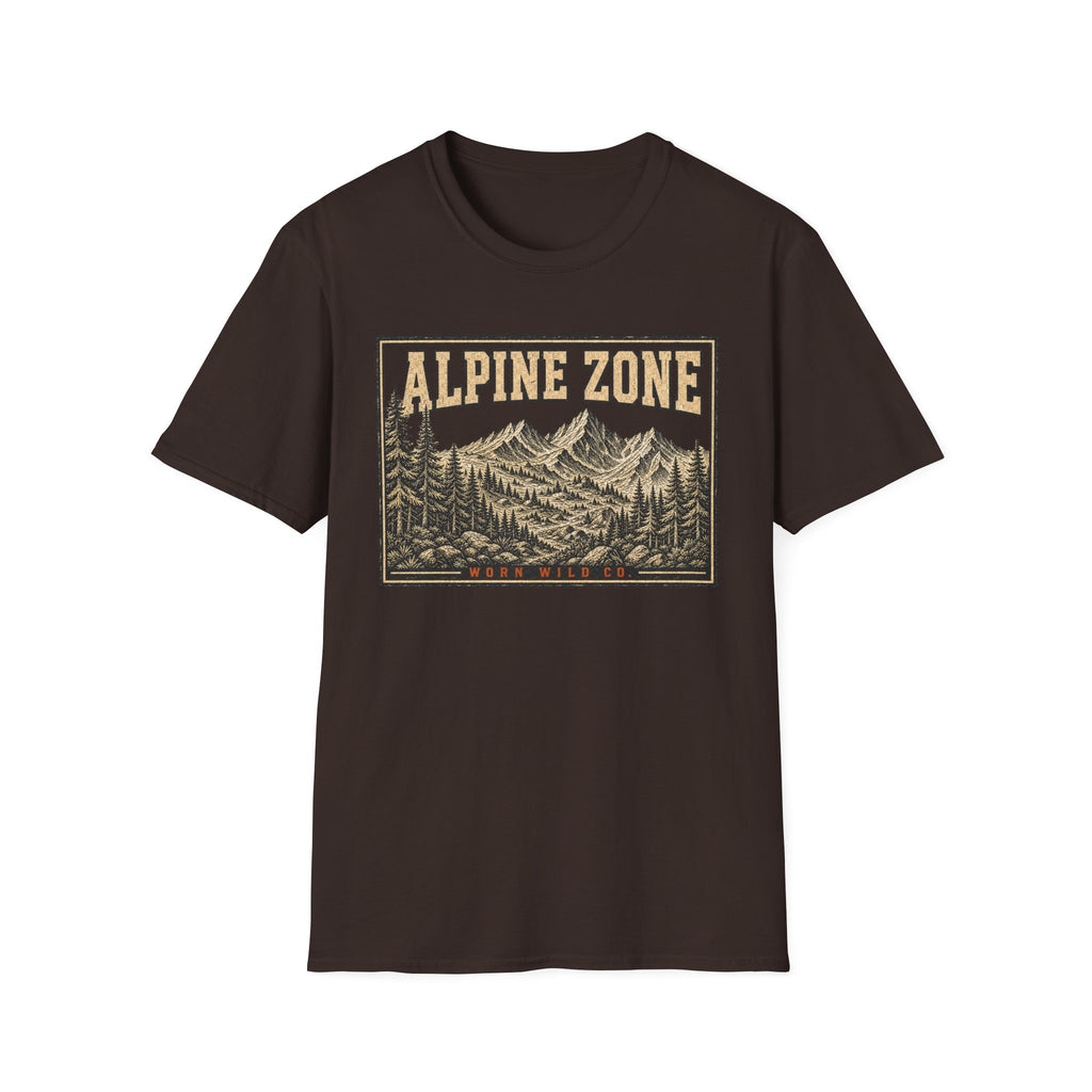 Alpine Zone - Hiking Graphic T-Shirt