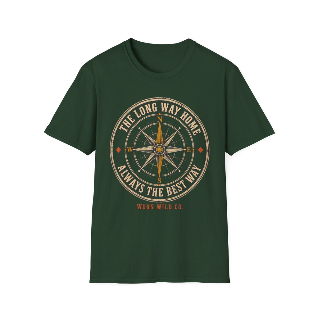 The Long Way Home - Motorcycles Graphic T-Shirt