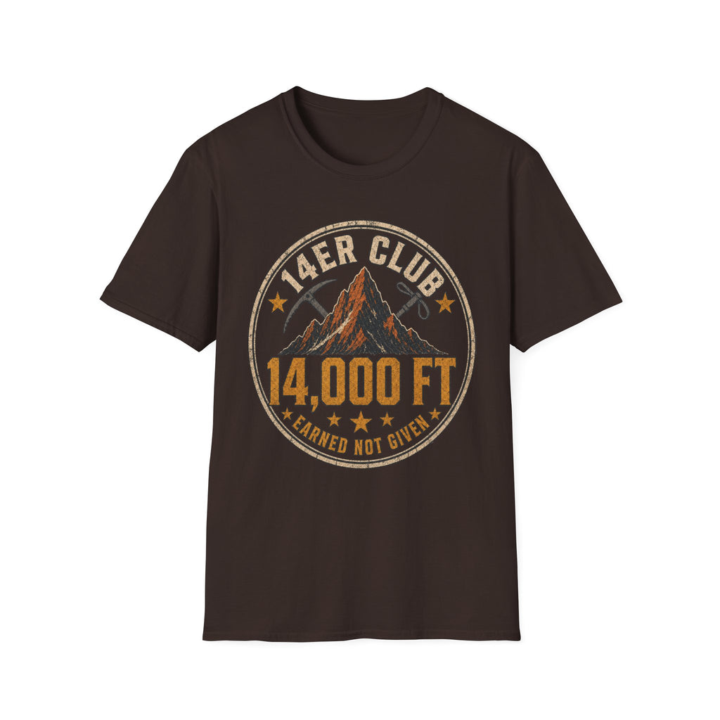 14er Club - Hiking Graphic T-Shirt
