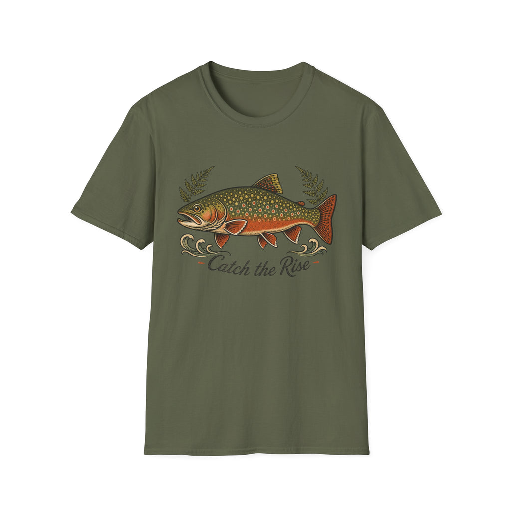 Catch the Rise - Fishing Graphic T-Shirt