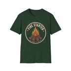 Fire Starter / Light It Up - Camping Graphic T-Shirt