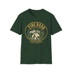 Fire Road / Camp Anywhere - Camping Graphic T-Shirt