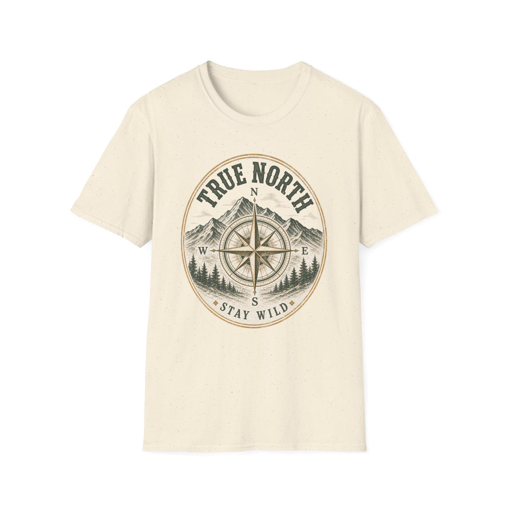True North / Stay Wild - Camping Graphic T-Shirt