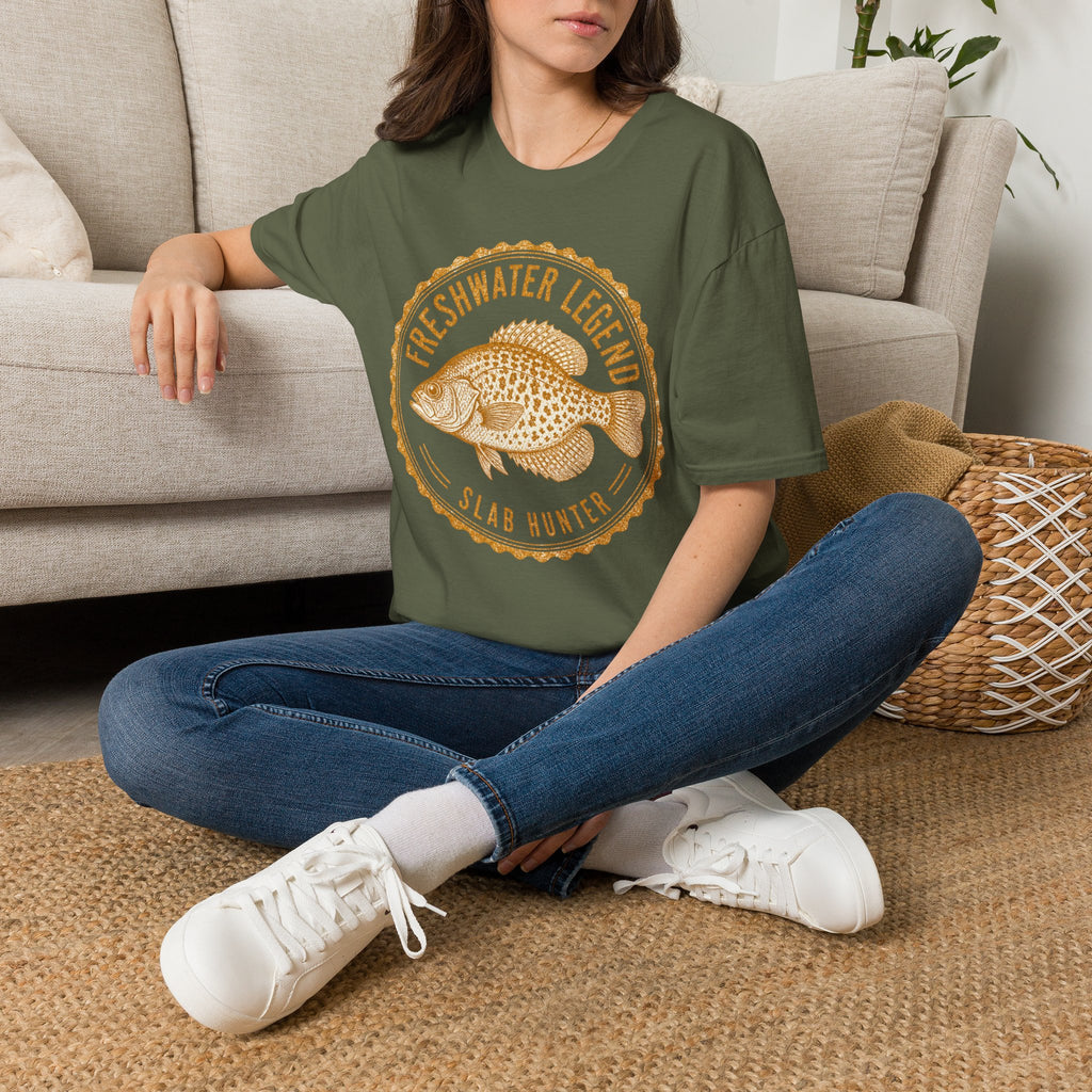 Freshwater Legend / Slab Hunter - Fishing Graphic T-Shirt