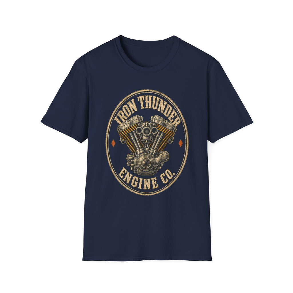 Iron Thunder Engine Co. - Motorcycles Graphic T-Shirt