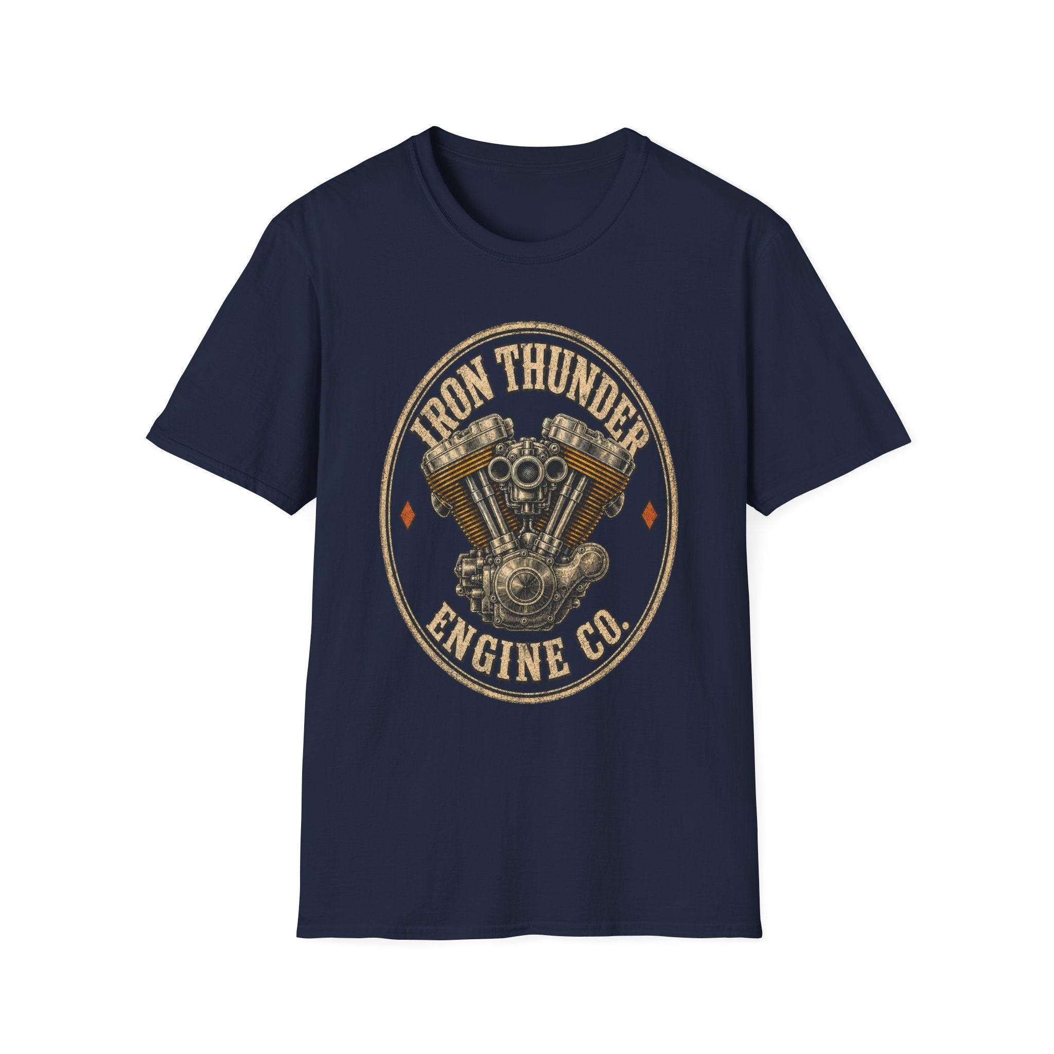 Iron Thunder Engine Co. - Motorcycles Graphic T-Shirt
