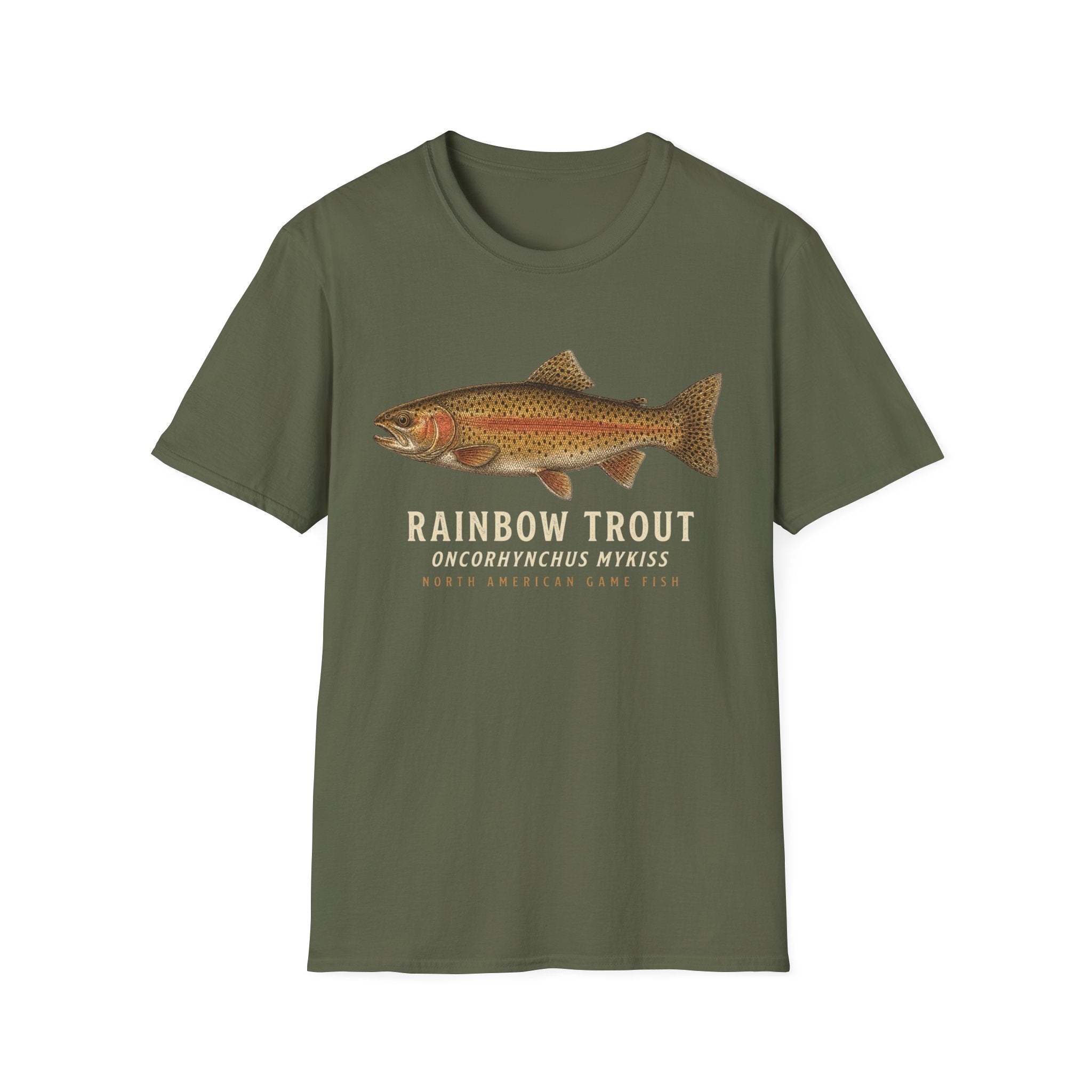 Rainbow Trout - Fishing Graphic T-Shirt
