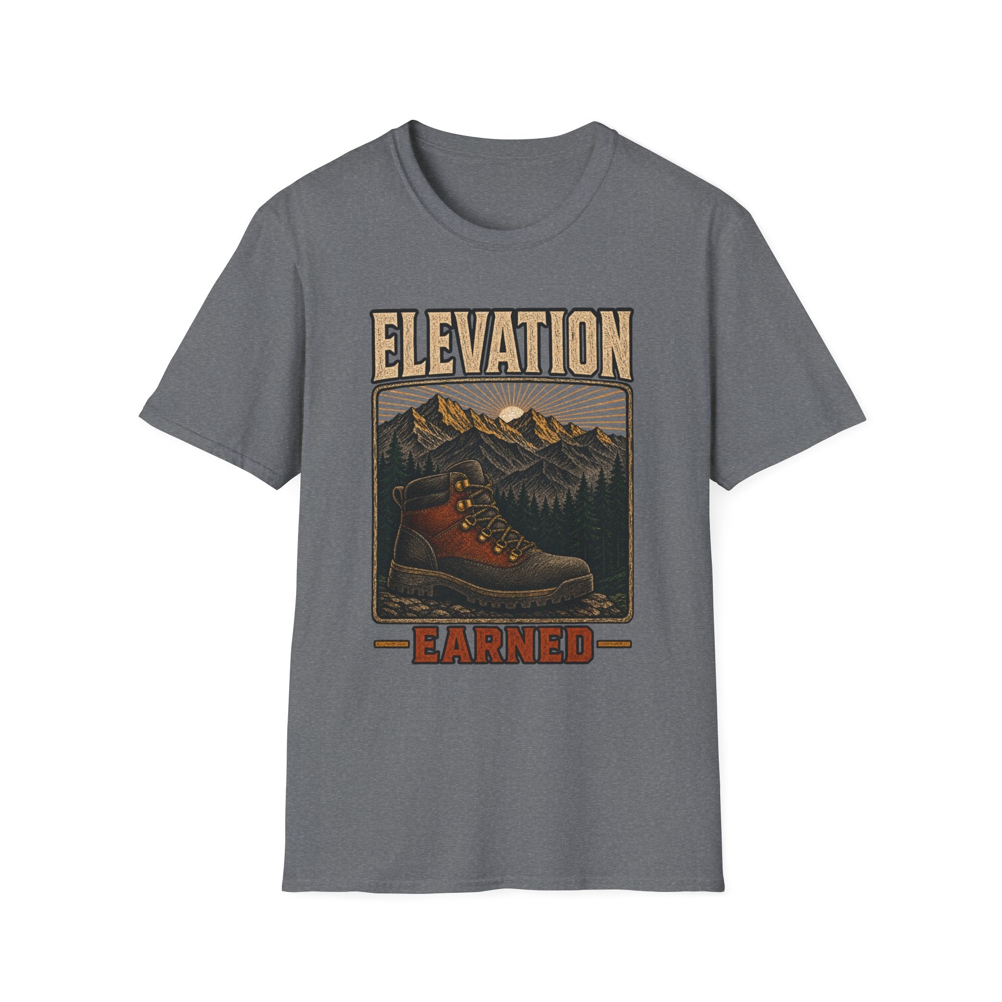 Elevation Earned - Camping Graphic T-Shirt