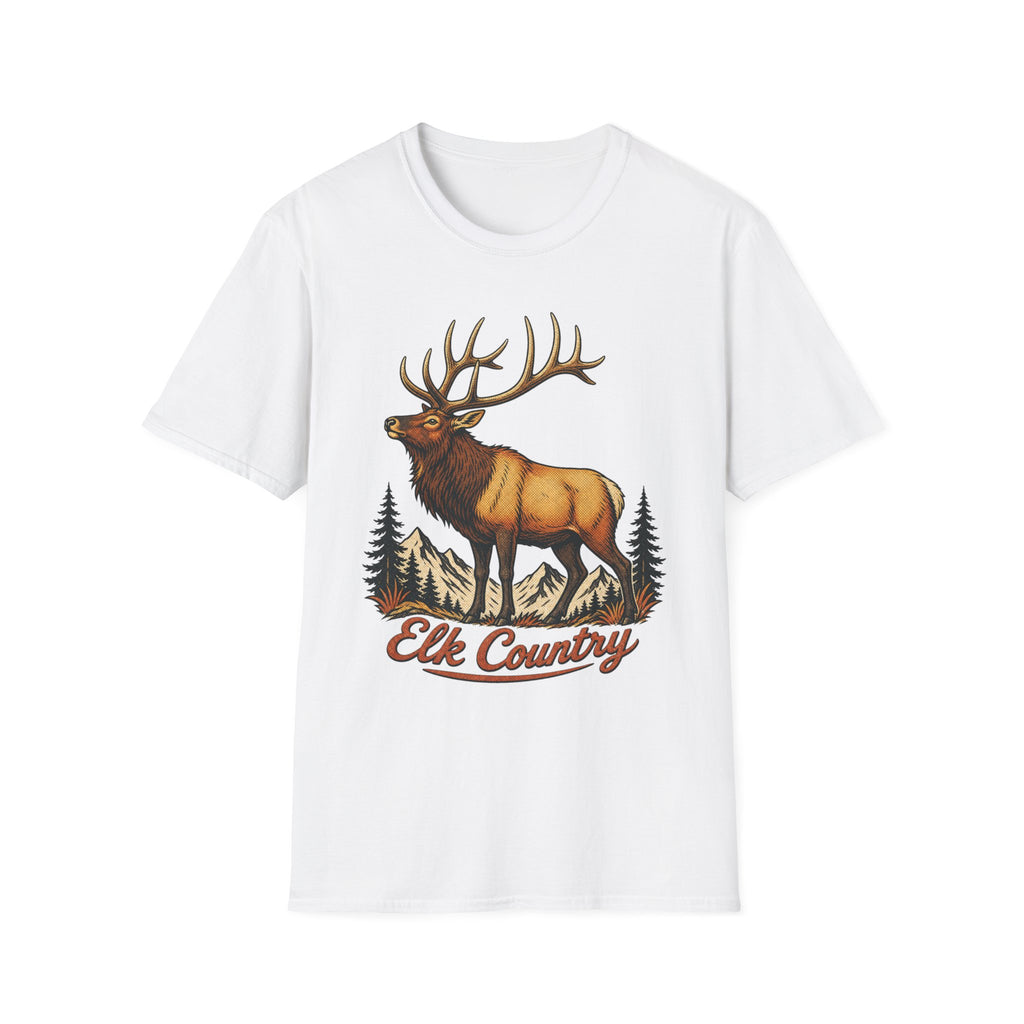 Elk Country - Camping Graphic T-Shirt