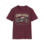 Chrome & Asphalt - Motorcycles Graphic T-Shirt