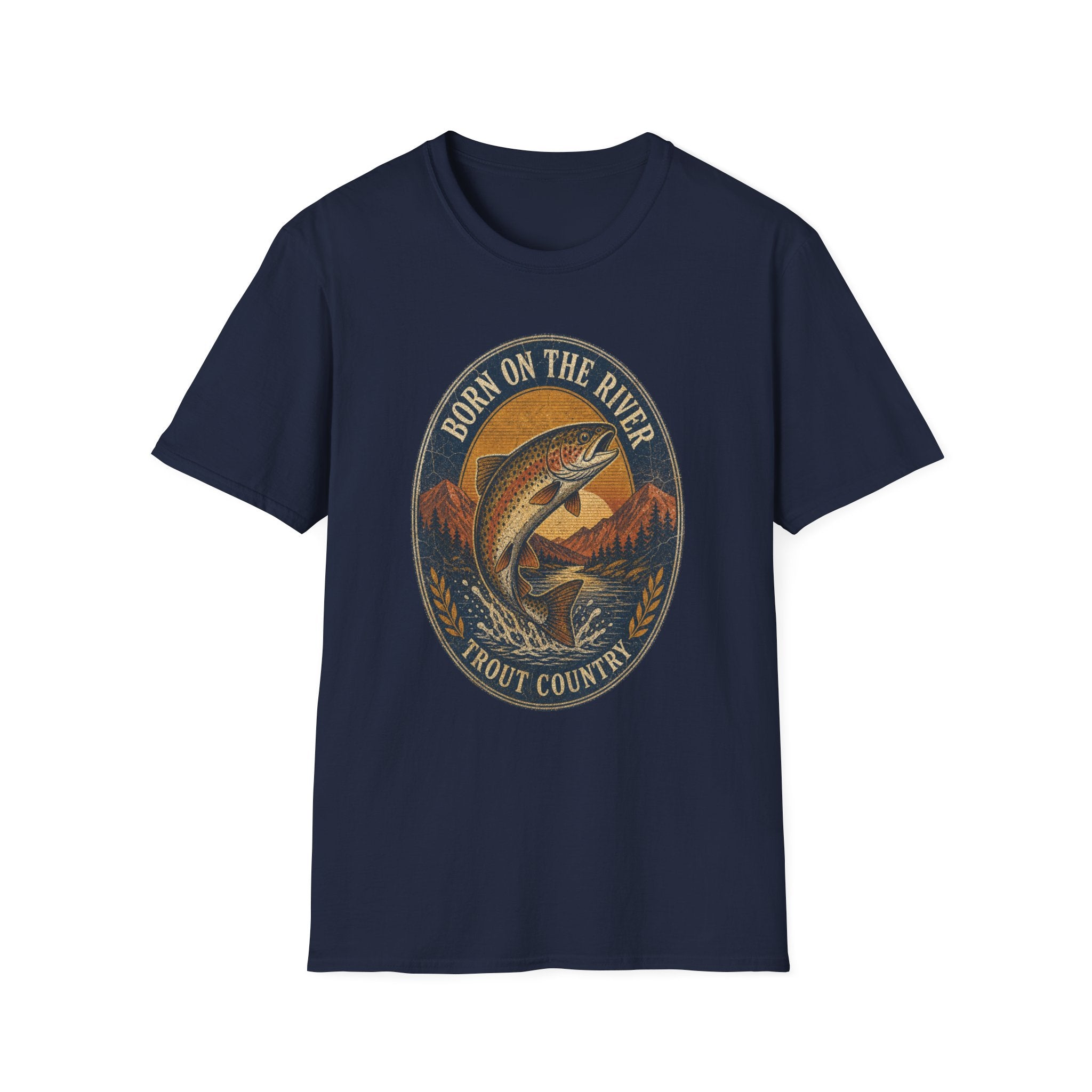 Trout Country - Fishing Graphic T-Shirt