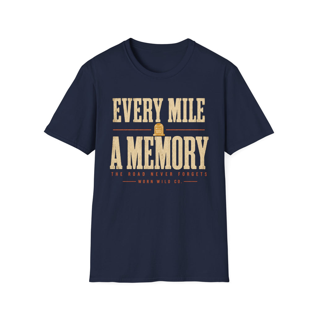 Every Mile A Memory - Motorcycles Graphic T-Shirt