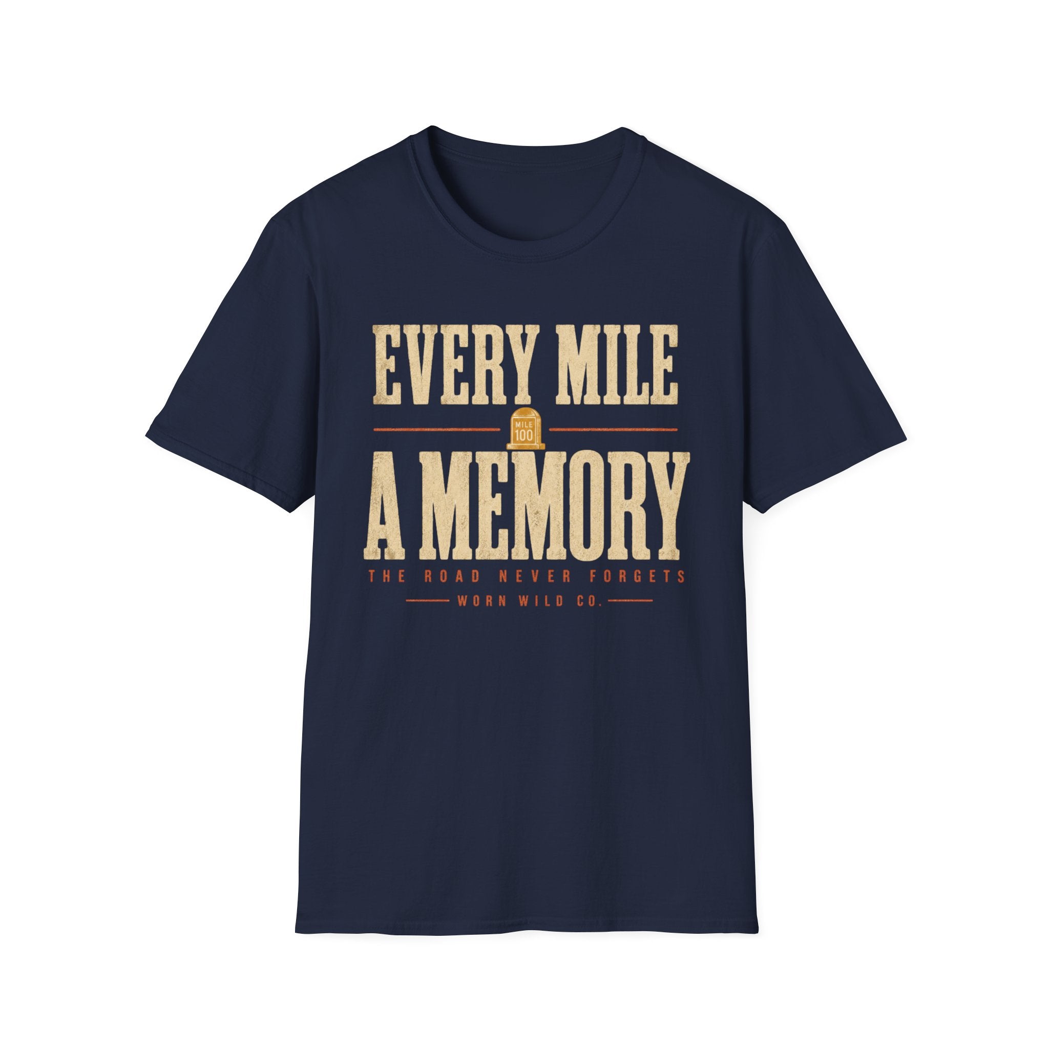 Every Mile A Memory - Motorcycles Graphic T-Shirt