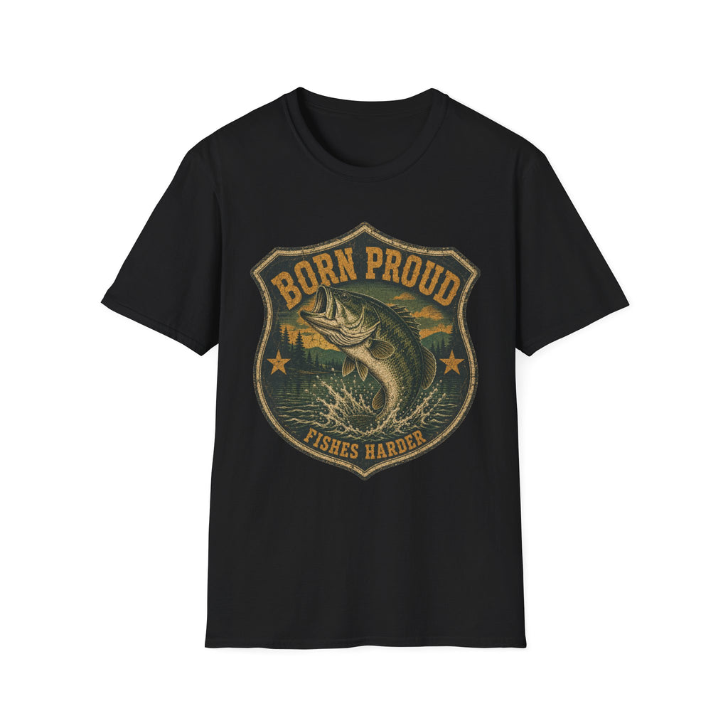 Born Proud - Fishing Graphic T-Shirt