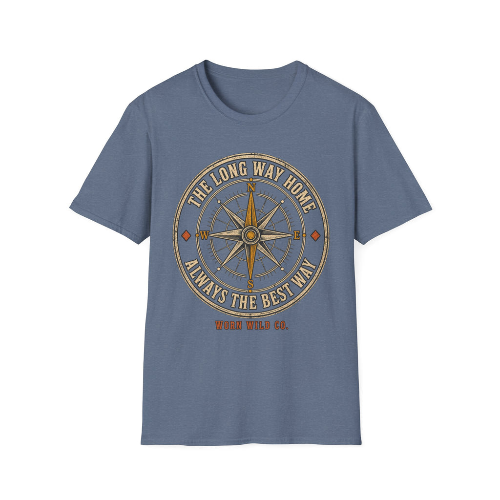 The Long Way Home - Motorcycles Graphic T-Shirt