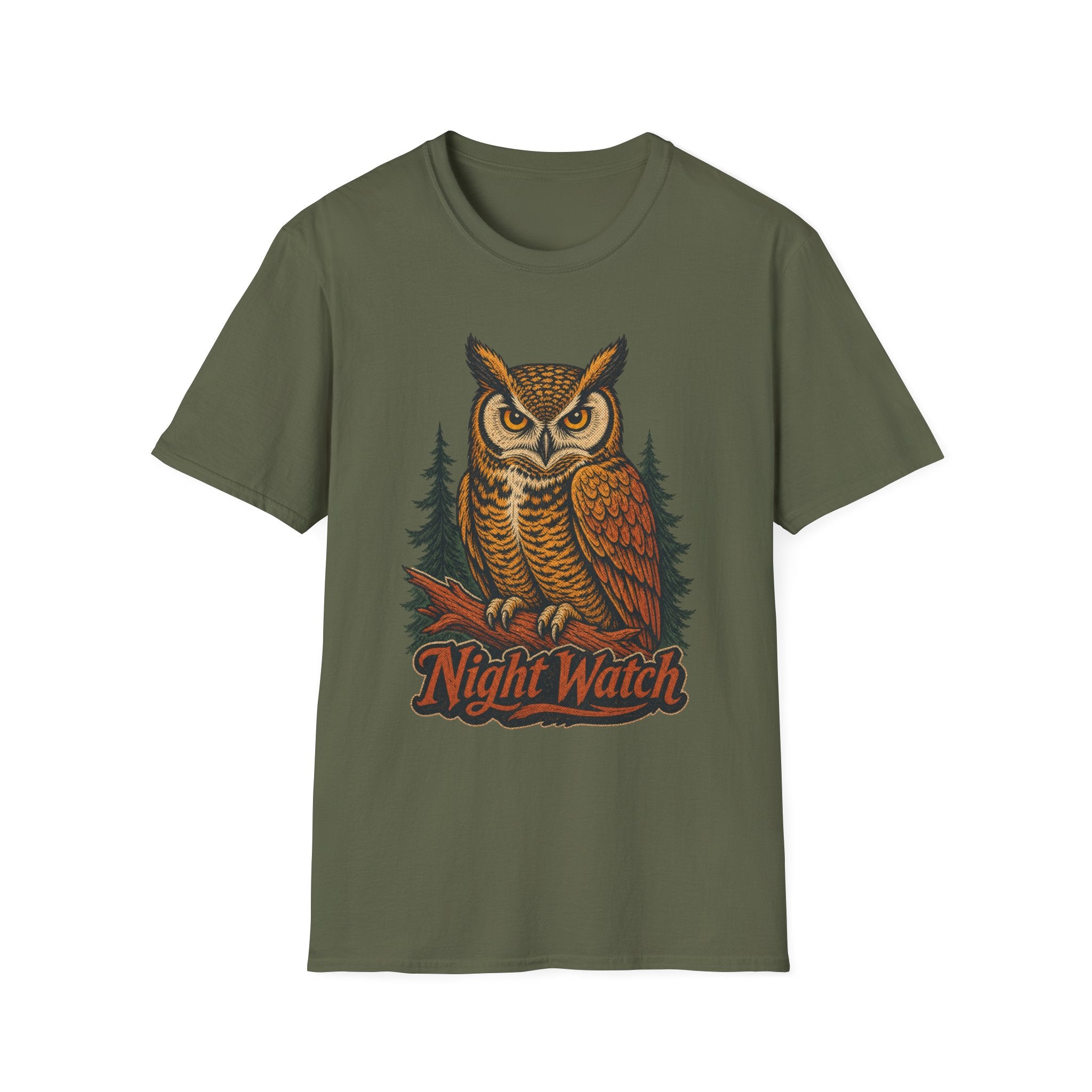 Night Watch - Camping Graphic T-Shirt