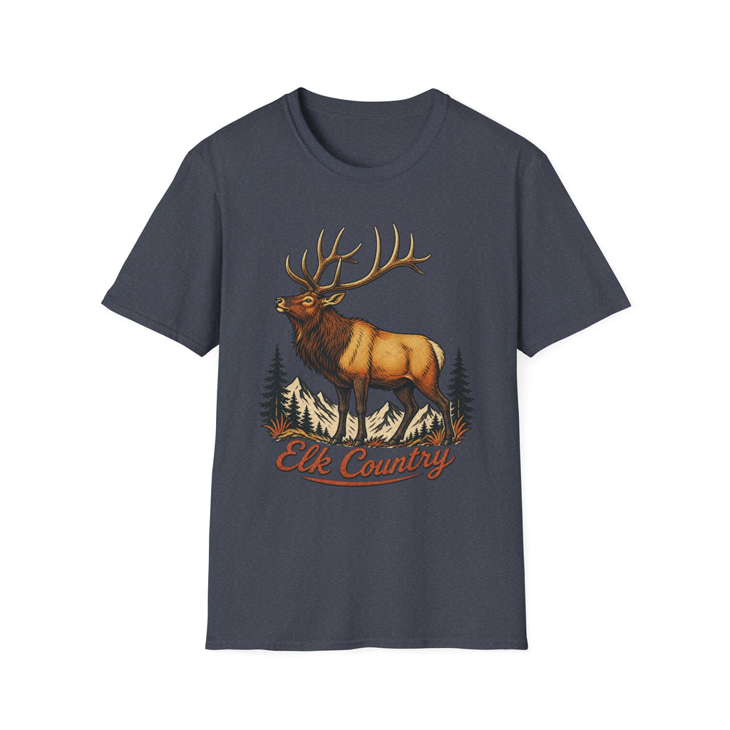 Elk Country - Camping Graphic T-Shirt
