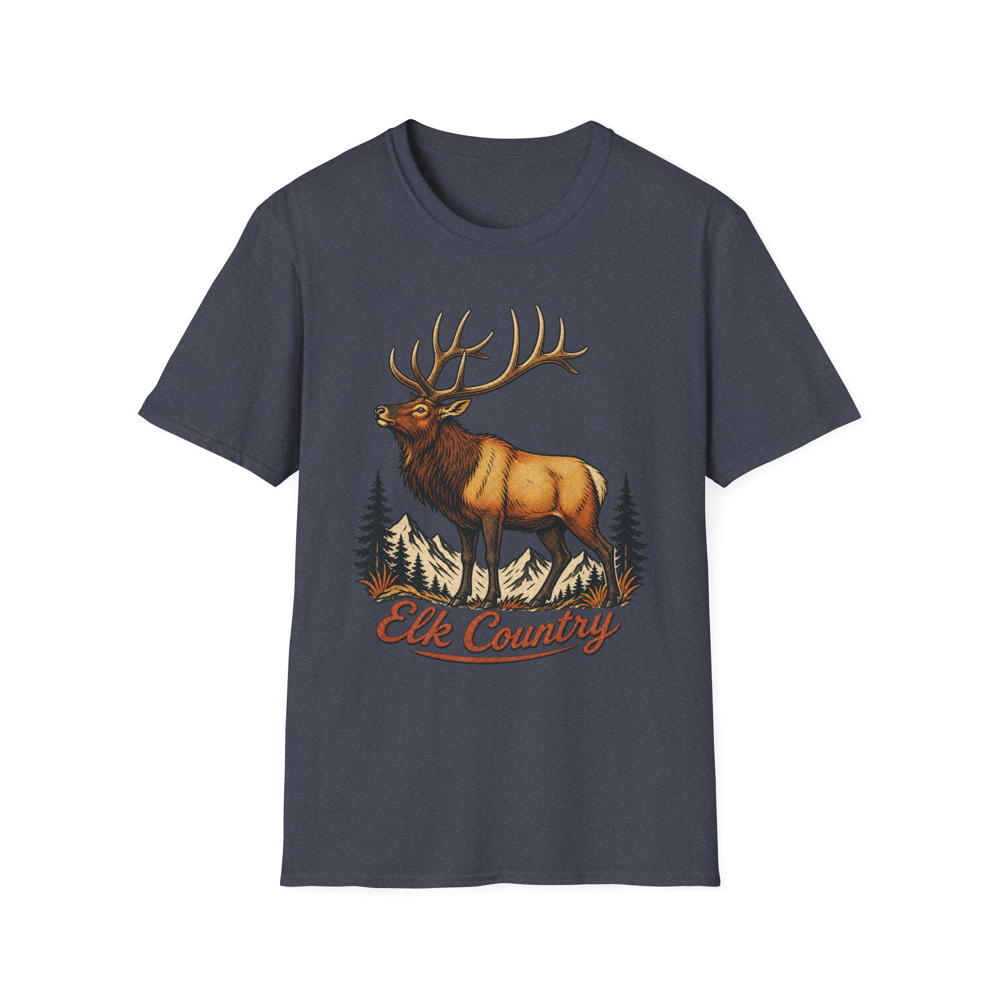 Elk Country - Camping Graphic T-Shirt