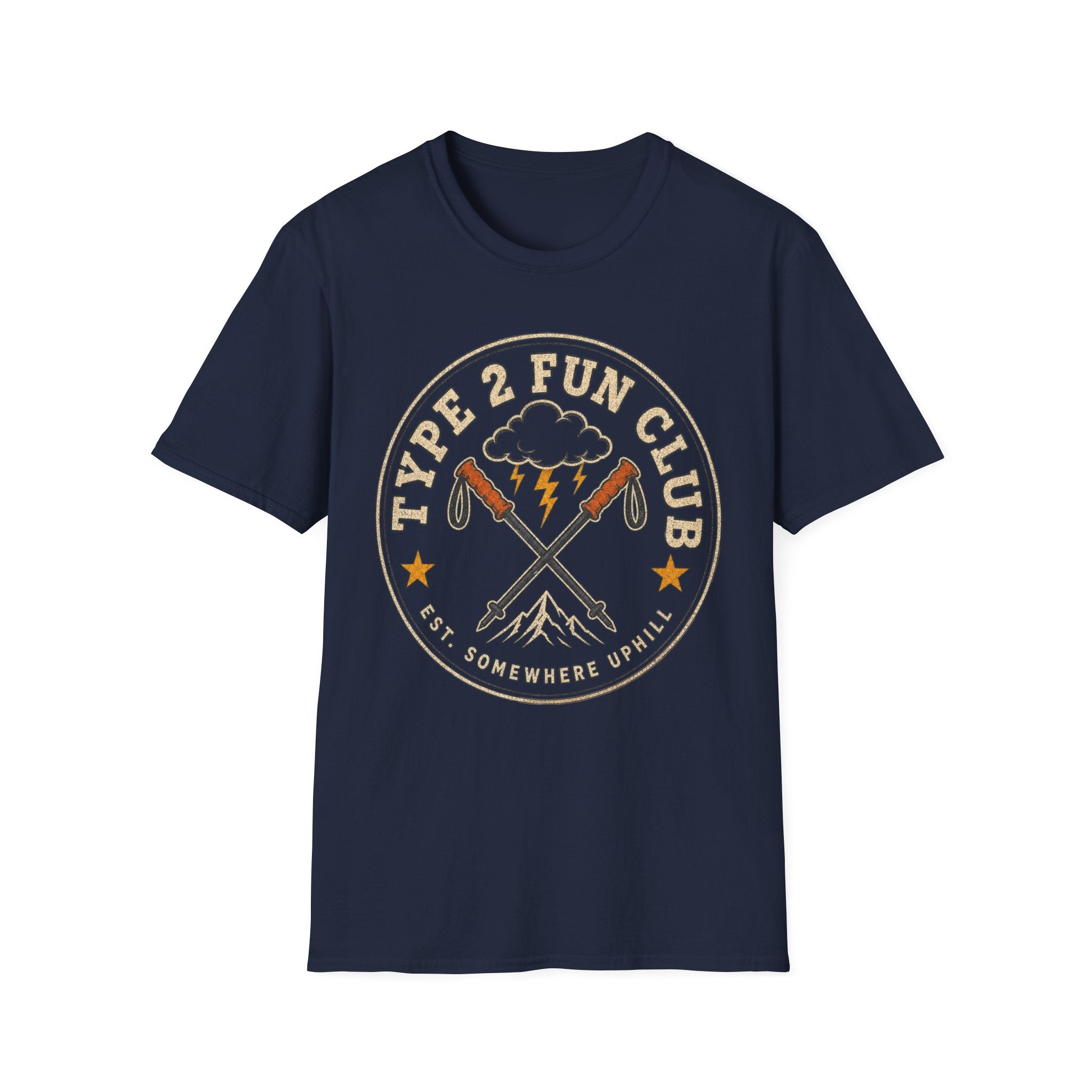 Type 2 Fun Club - Hiking Graphic T-Shirt