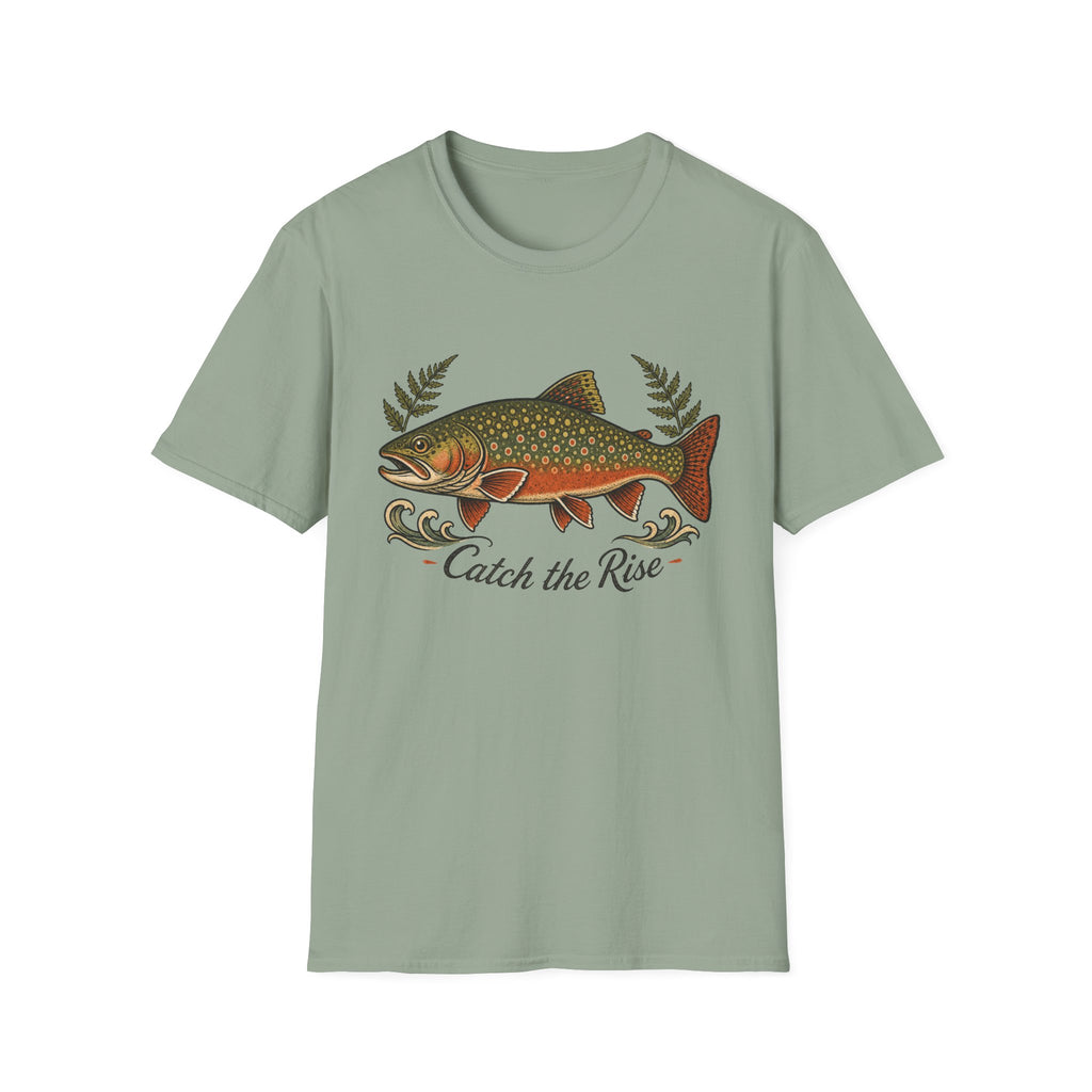 Catch the Rise - Fishing Graphic T-Shirt