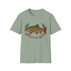 Catch the Rise - Fishing Graphic T-Shirt