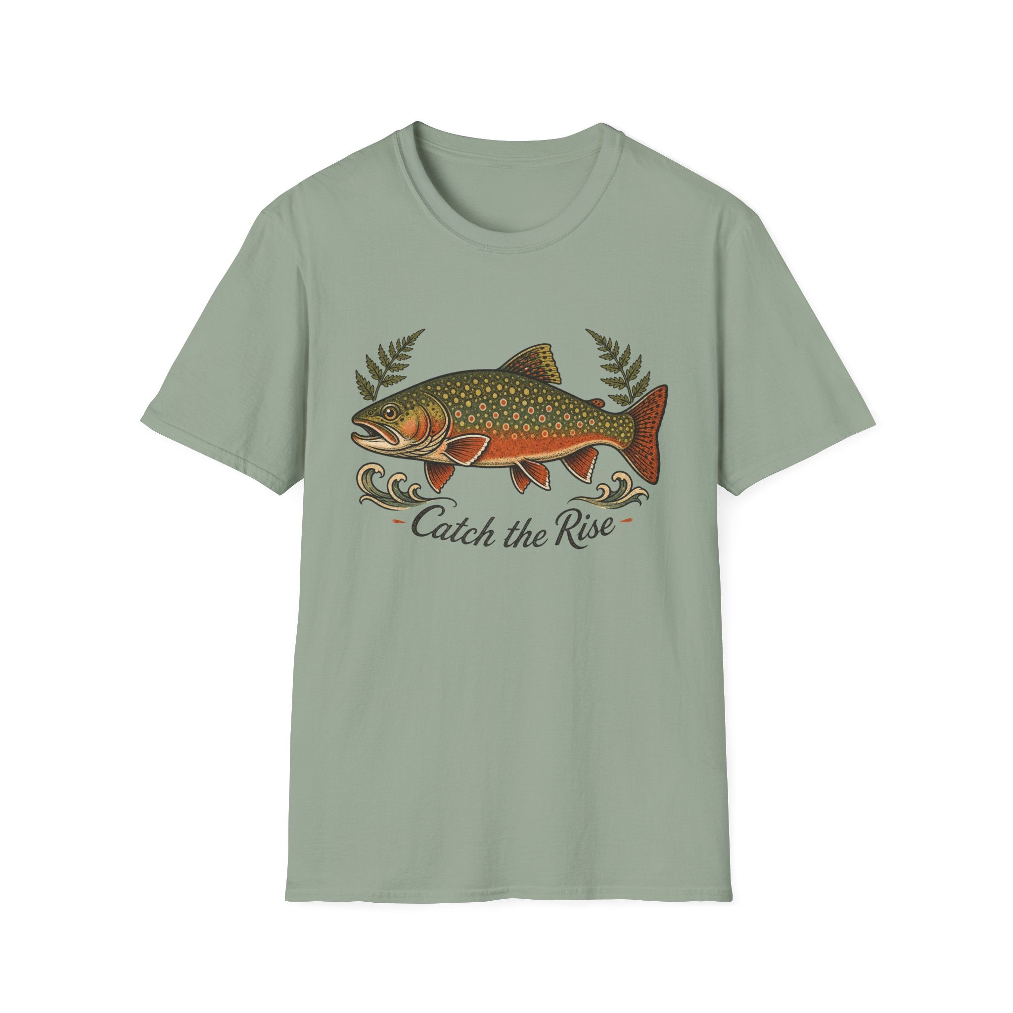 Catch the Rise - Fishing Graphic T-Shirt