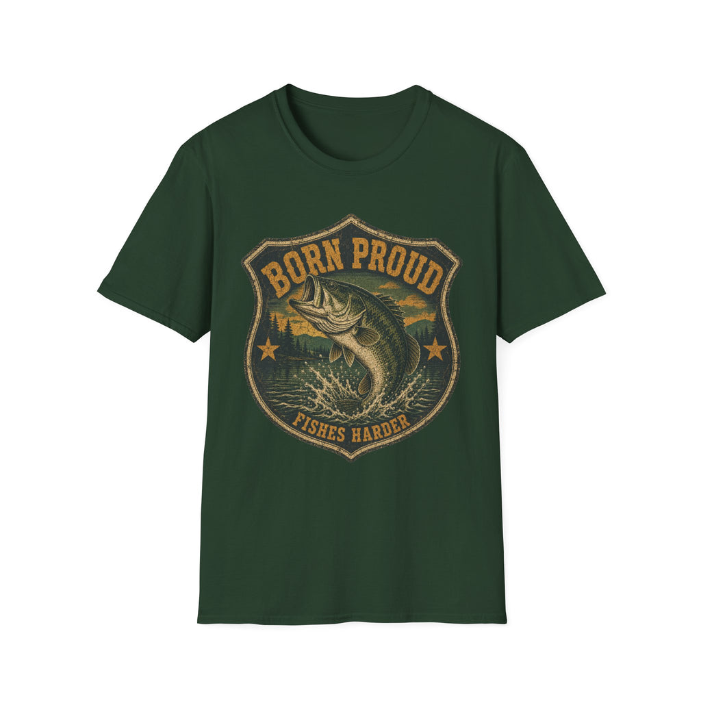 Born Proud - Fishing Graphic T-Shirt
