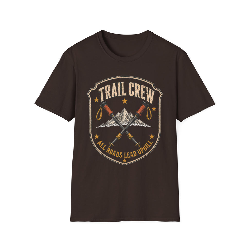 Trail Crew badge - Hiking Graphic T-Shirt