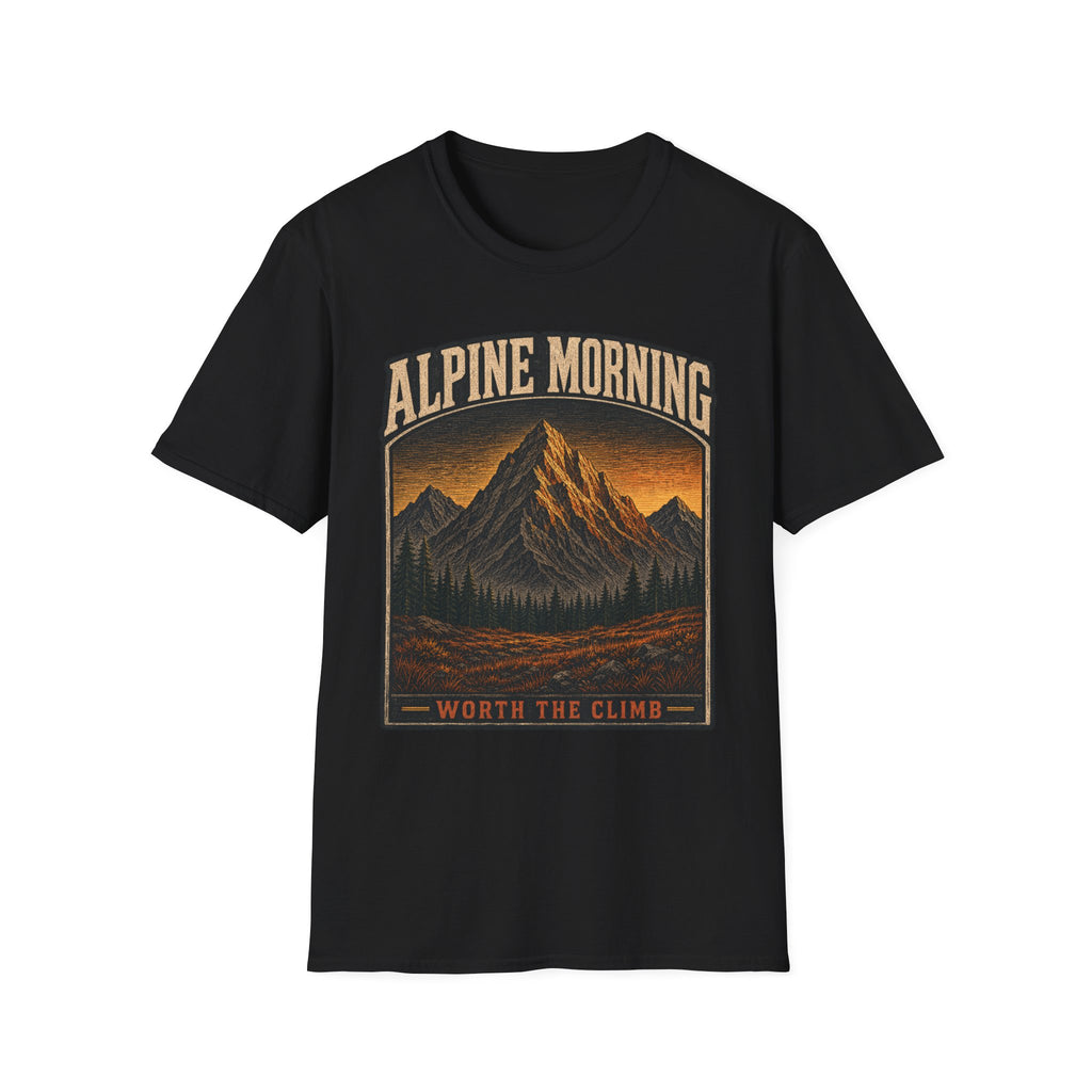 Alpine Morning - Hiking Graphic T-Shirt
