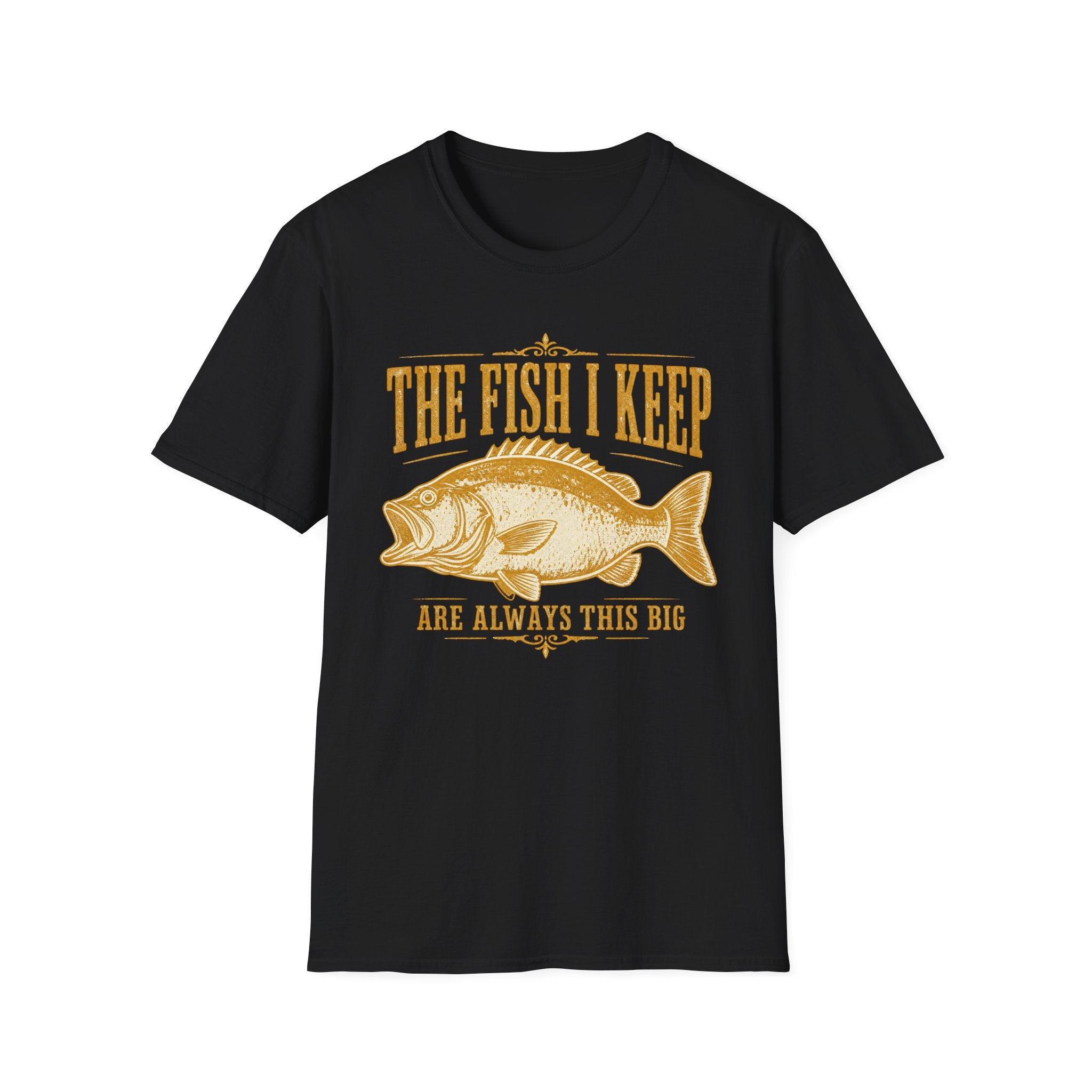 The Fish I Keep - Fishing Graphic T-Shirt