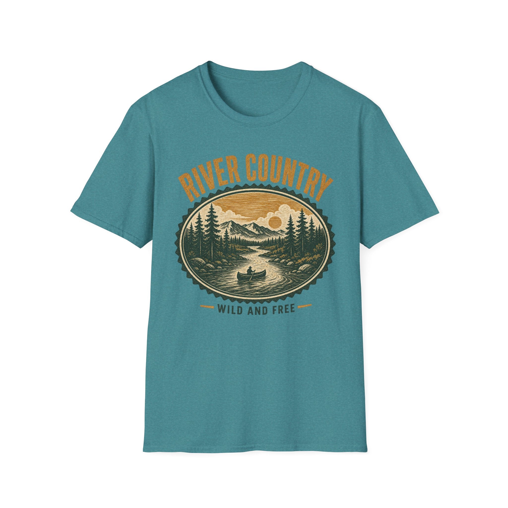 River Country - Fishing Graphic T-Shirt