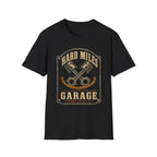 Hard Miles Garage - Motorcycles Graphic T-Shirt