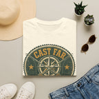 Cast Far - Fishing Graphic T-Shirt