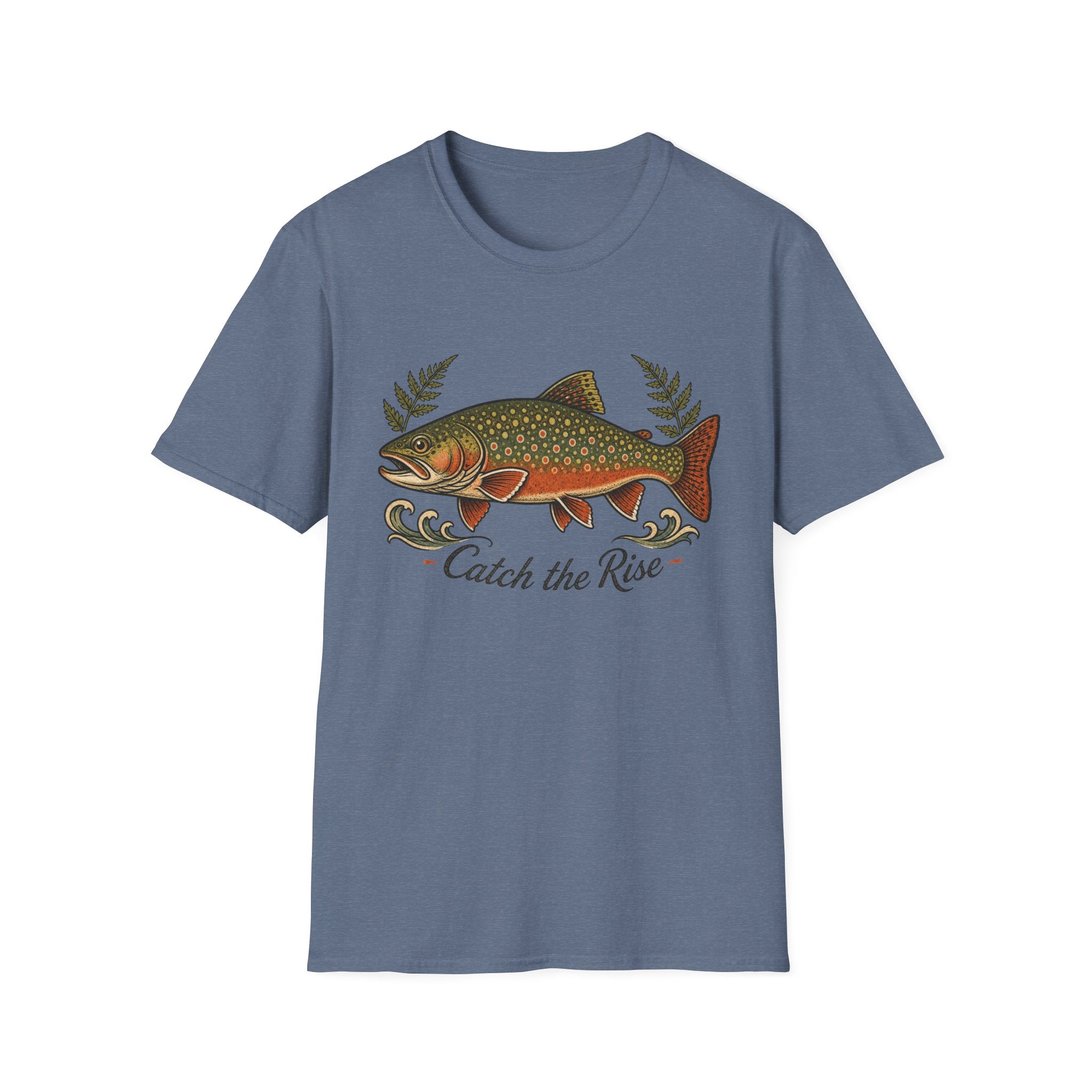Catch the Rise - Fishing Graphic T-Shirt