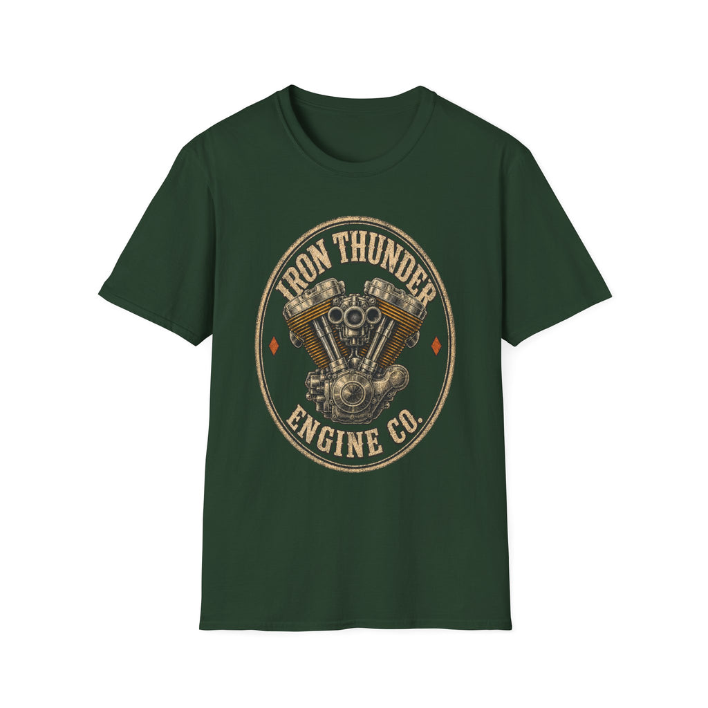 Iron Thunder Engine Co. - Motorcycles Graphic T-Shirt