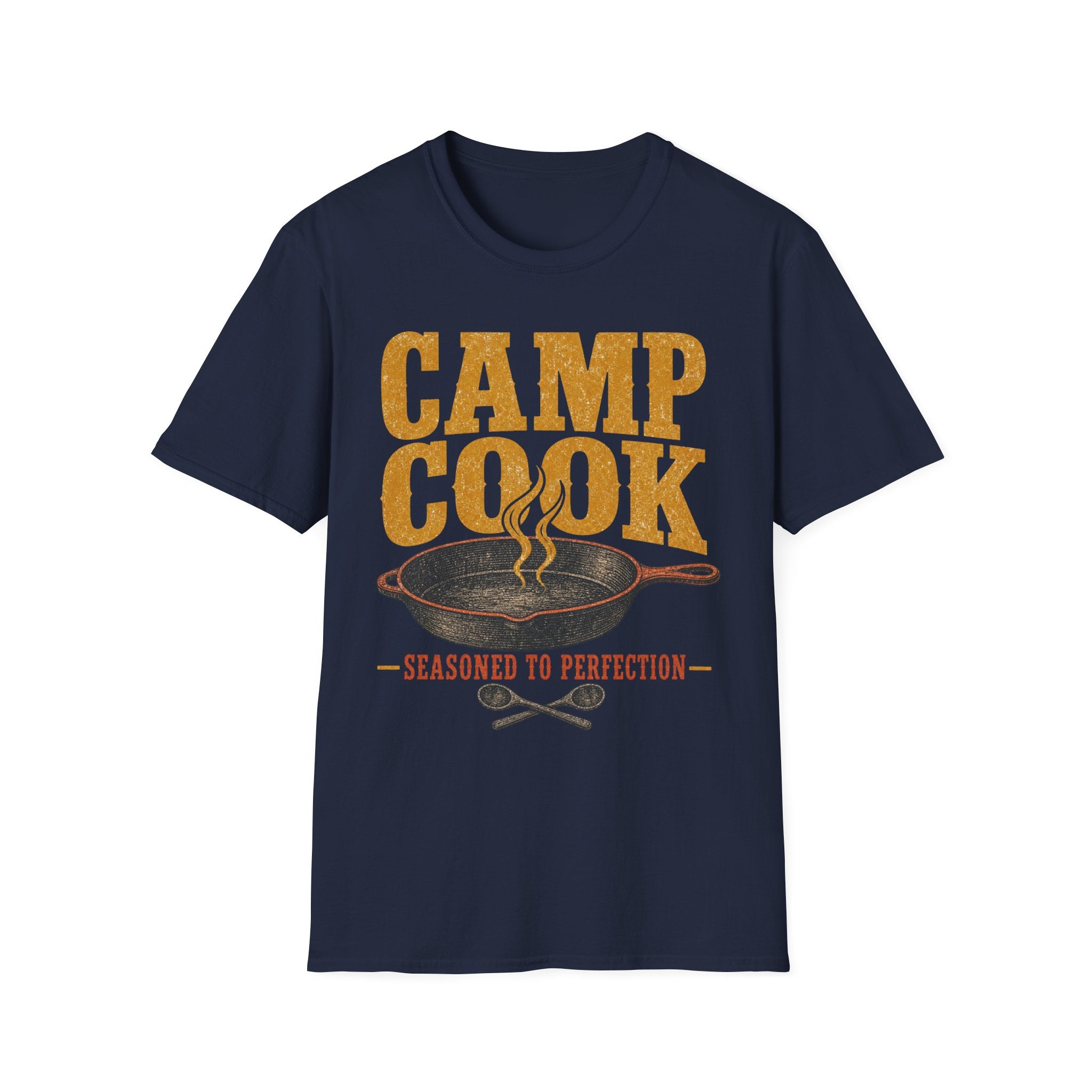 Camp Cook / Seasoned to Perfection - Camping Graphic T-Shirt