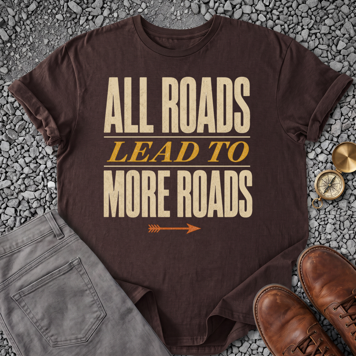 All Roads Lead to More Roads - Dark Chocolate