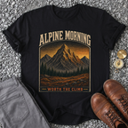 Alpine Morning - Black