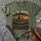Alpine Morning - Military Green