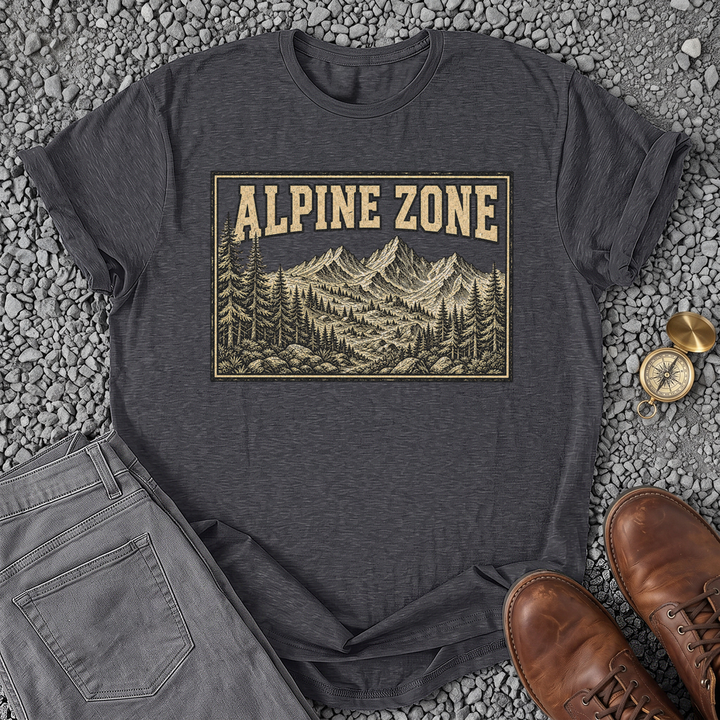 Alpine Zone - Dark Heather Grey