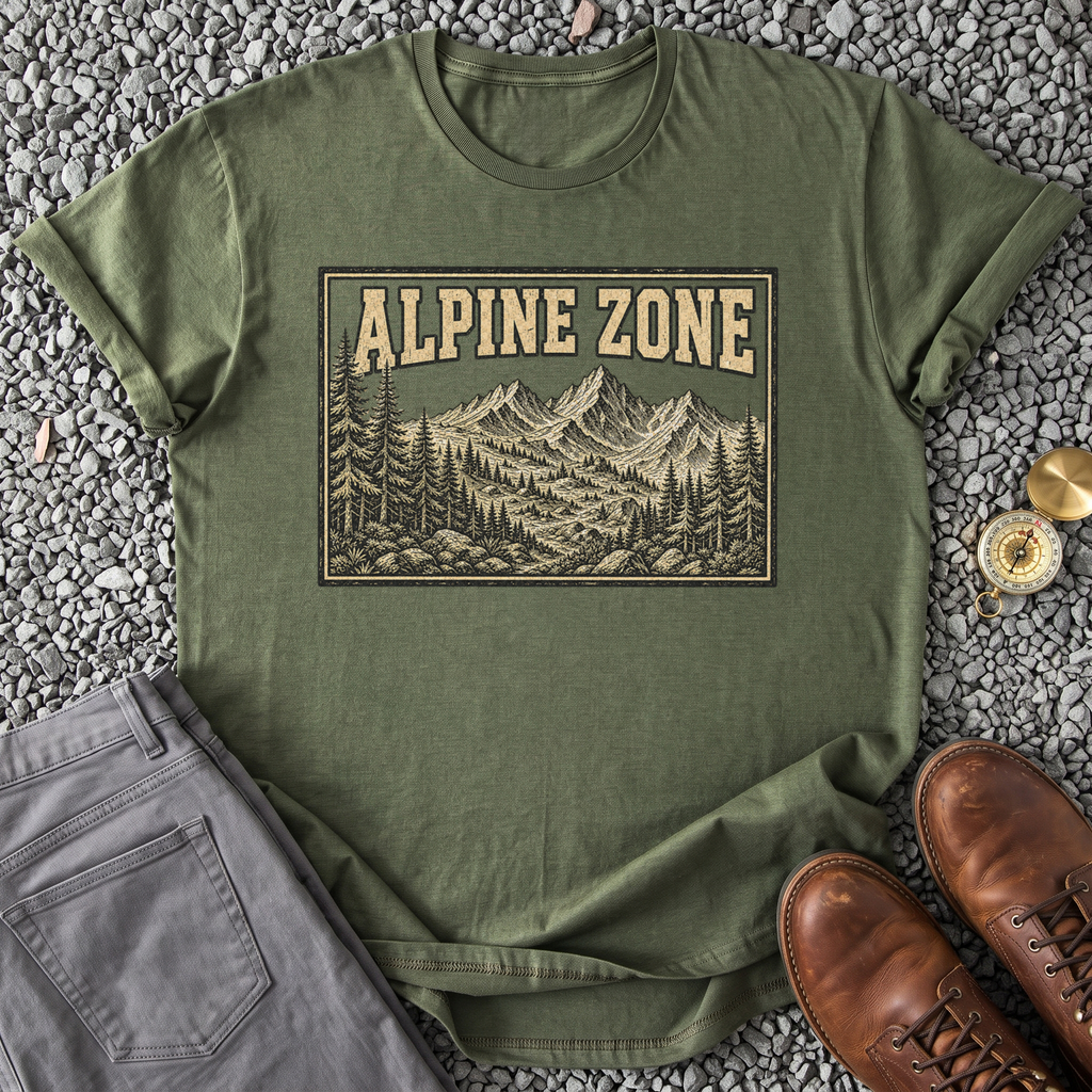 Alpine Zone - Military Green