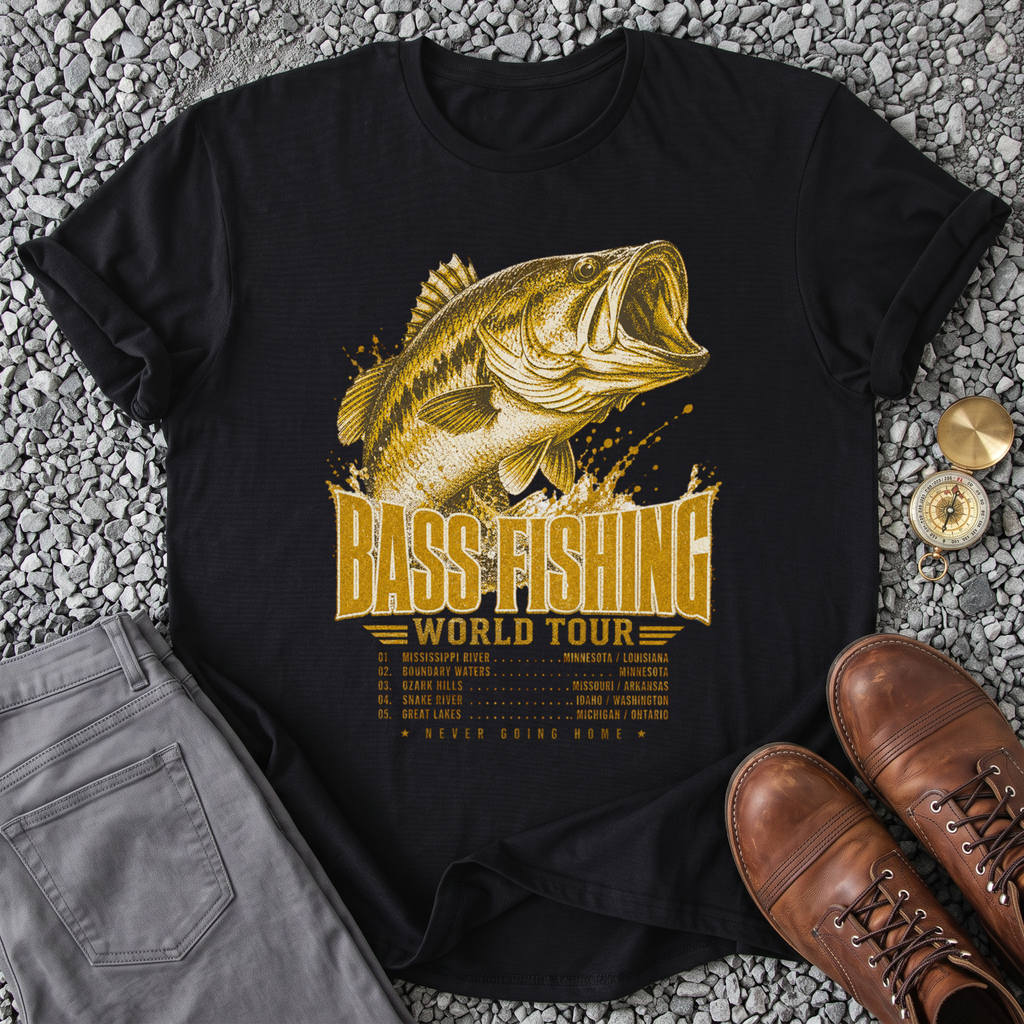 Bass Fishing World Tour - Black
