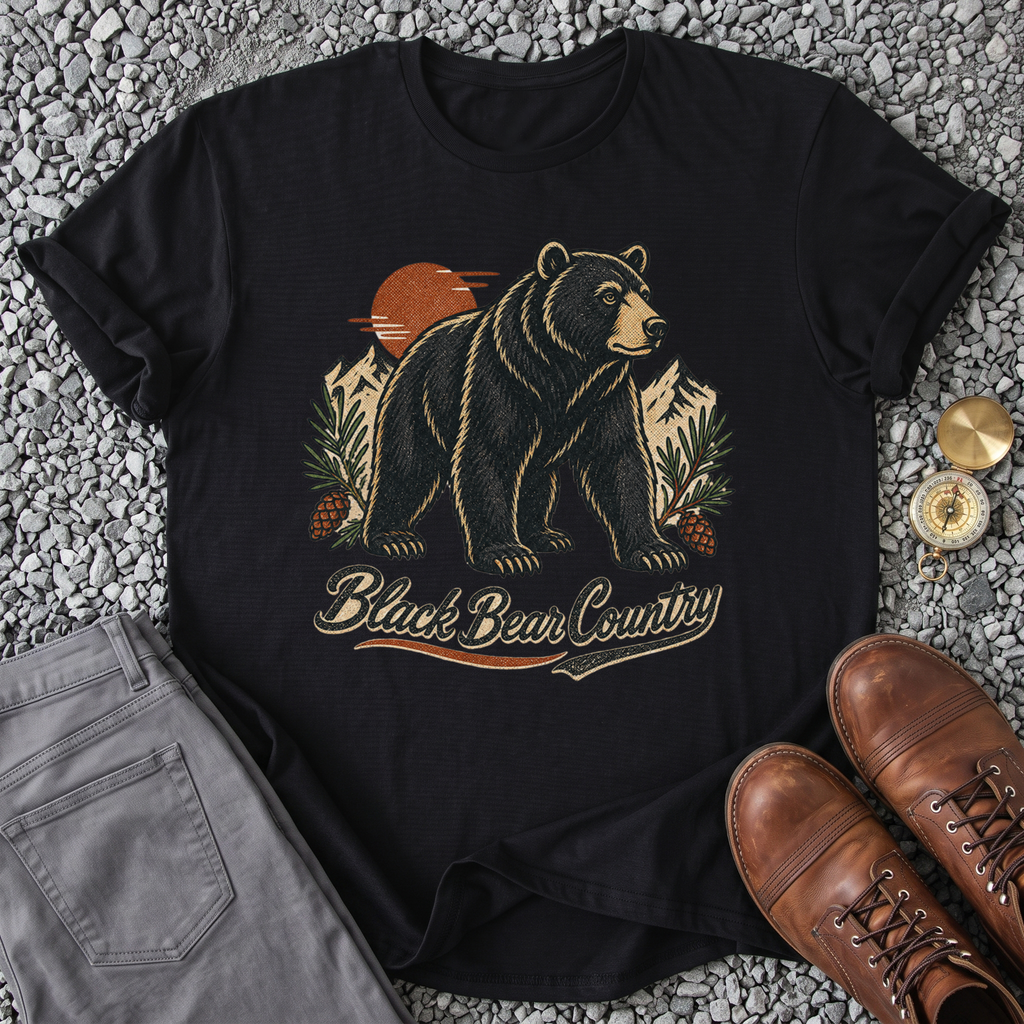 Black Bear Country - Black