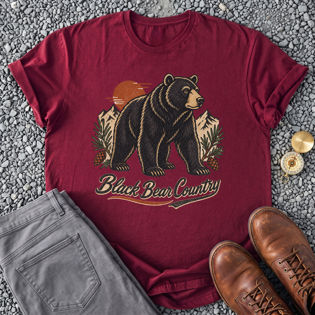 Black Bear Country - Maroon