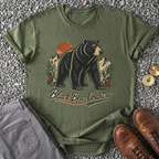 Black Bear Country - Military Green