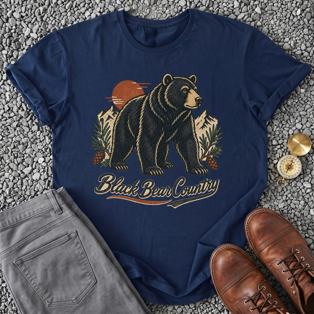 Black Bear Country - Navy