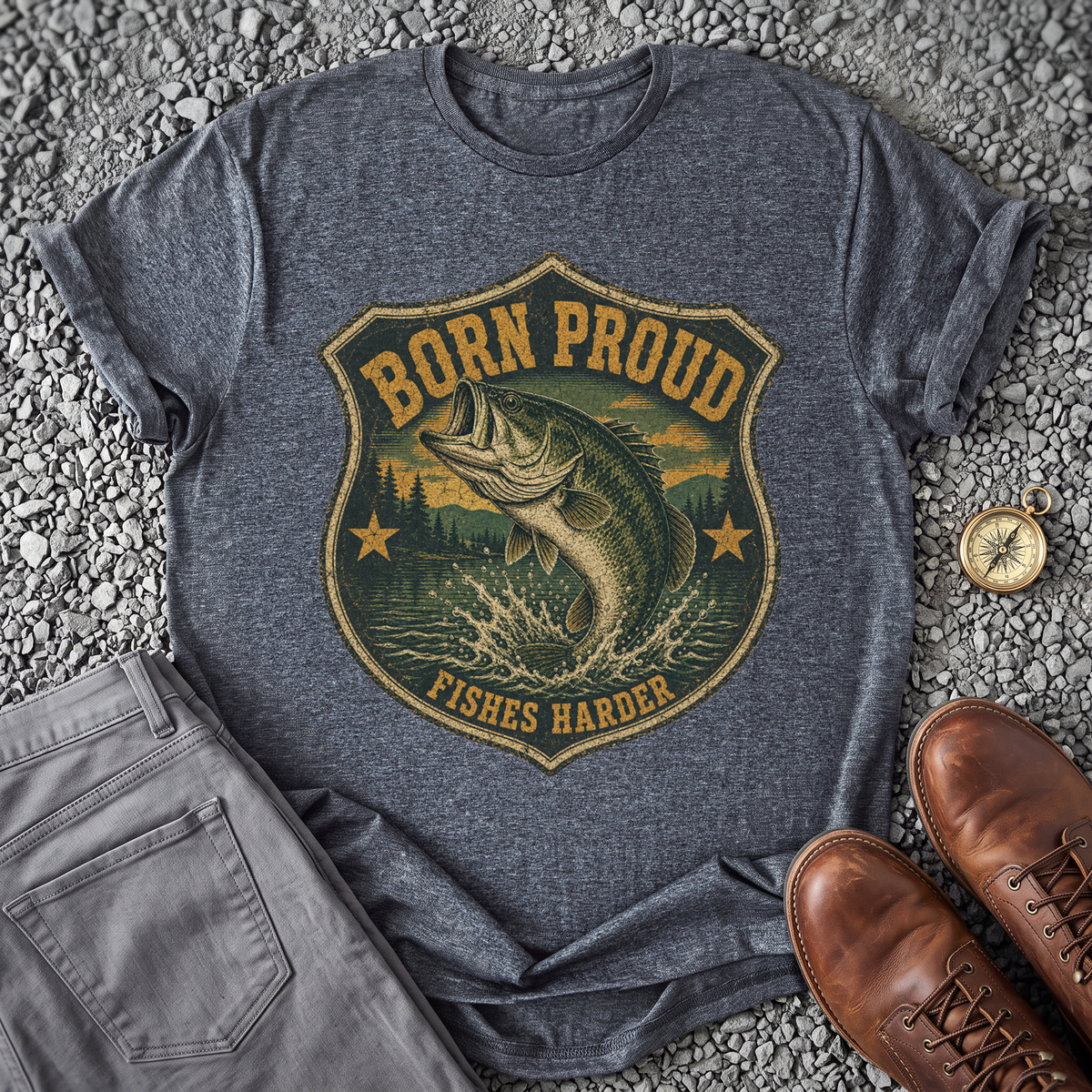 Born Proud - Dark Heather