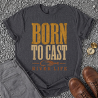 Born to Cast - Dark Heather Grey