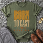 Born to Cast - Military Green